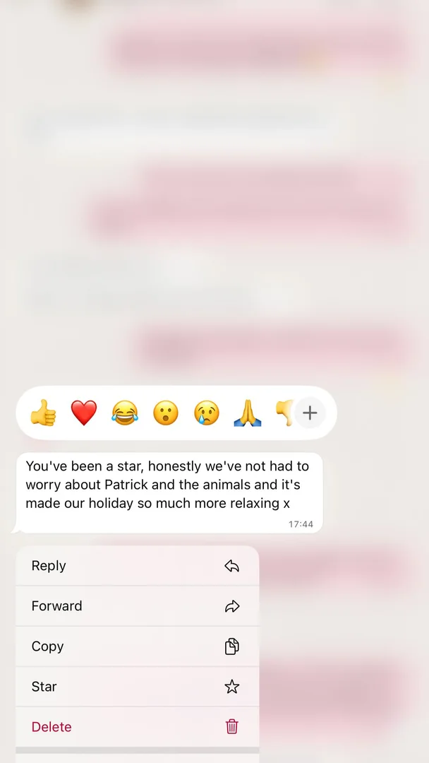 Customer testimonial